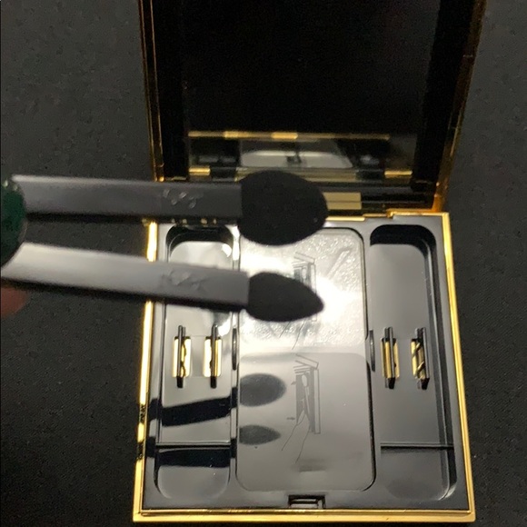 Yves Saint Laurent Makeup Ysl Eyeshadow Duo Sparkly Silver And Matte Black Poshmark